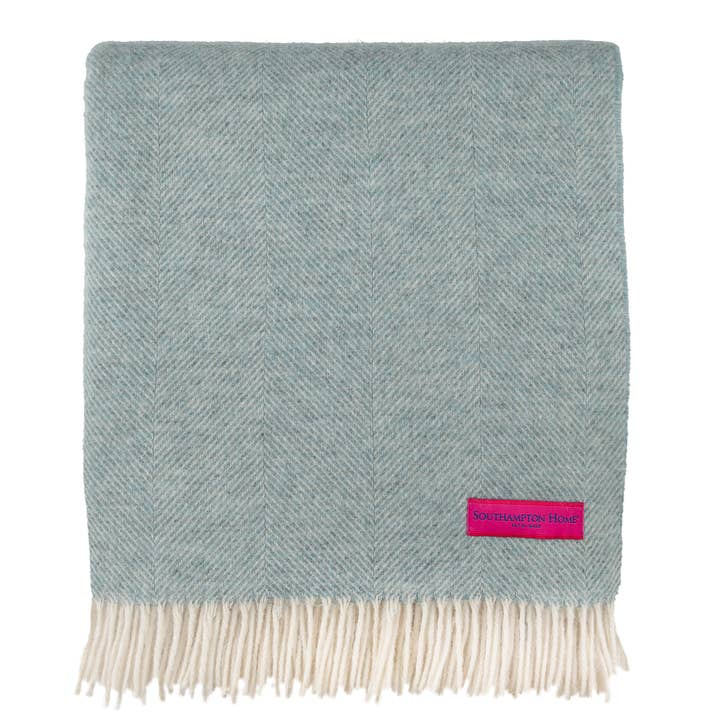 Prince of Scots - Wholesale Throw blanket - Southampton Home Shetland Lambswool Herringbone Throw19