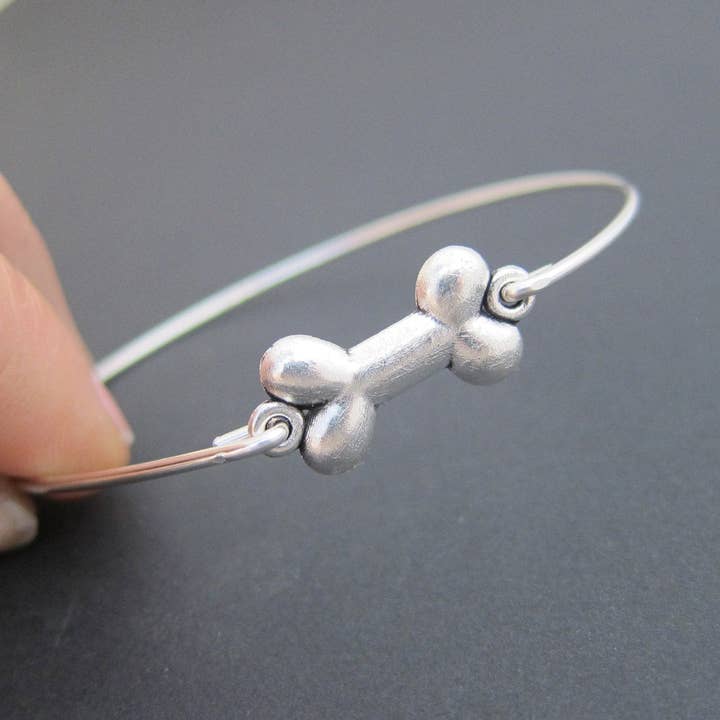 Dog Lover Bone Bracelet for wholesale by Frosted Willow