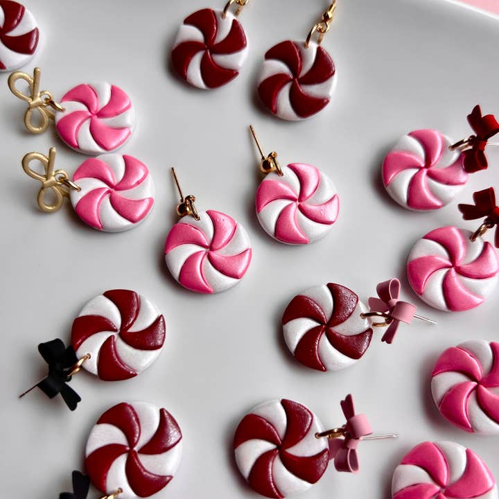 The Peppermint | Peppermint Clay Earrings and other Purchase Wholesale cascade. Free Returns & Net 60 Terms on Faire trending on Faire.