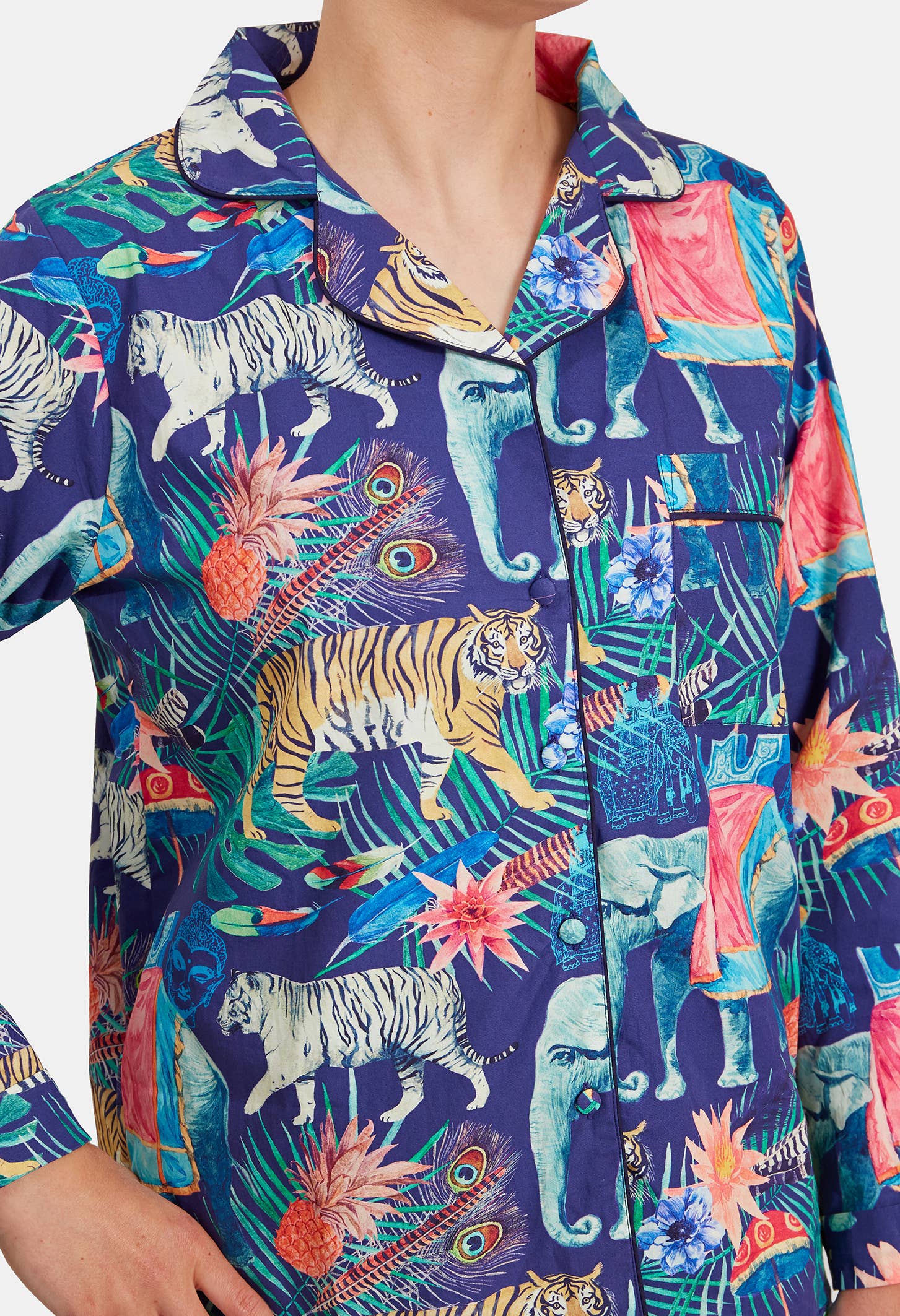 Dalit Goods Co - Wholesale Sleepwear Set - Women's - Organic Cotton – Safari Pyjama Trouser Set1