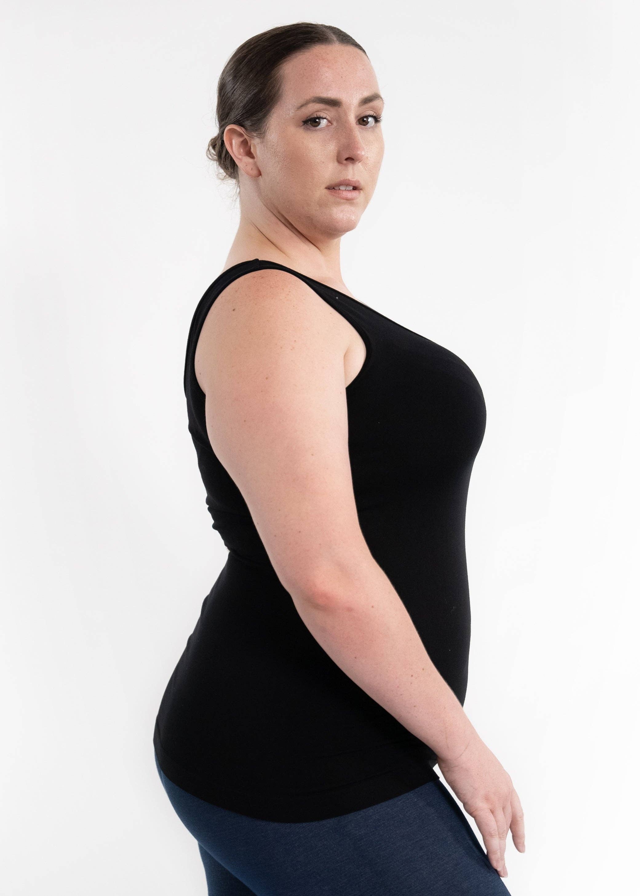 ELIETIAN - Wholesale Tank Top - Women's - Reversible Tank - Curvy Fit33