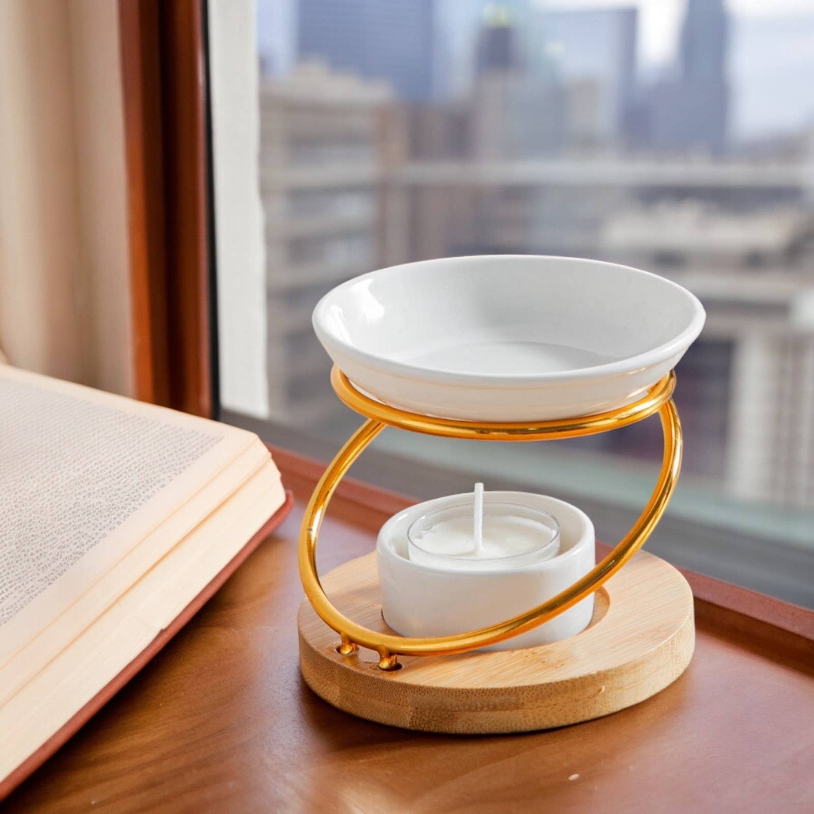 Zen'Arôme - Wholesale Oil Warmer - Hula scented wax warmer and scented melt - gift idea7