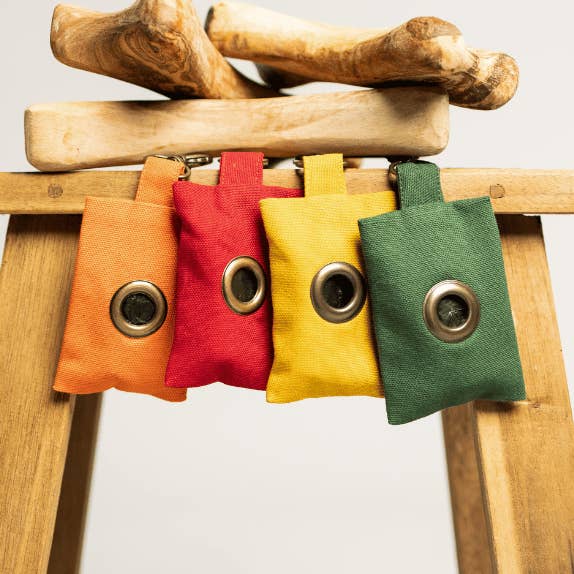 KITSUNE.DOG - Wholesale Pet Poop Bag Dispenser - Fabric poop bag dispenser: 6 colors to choose from0