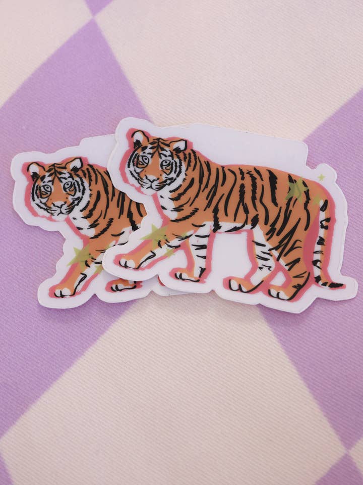 Go Get Em Tiger Sticker for wholesale by The Carrshop