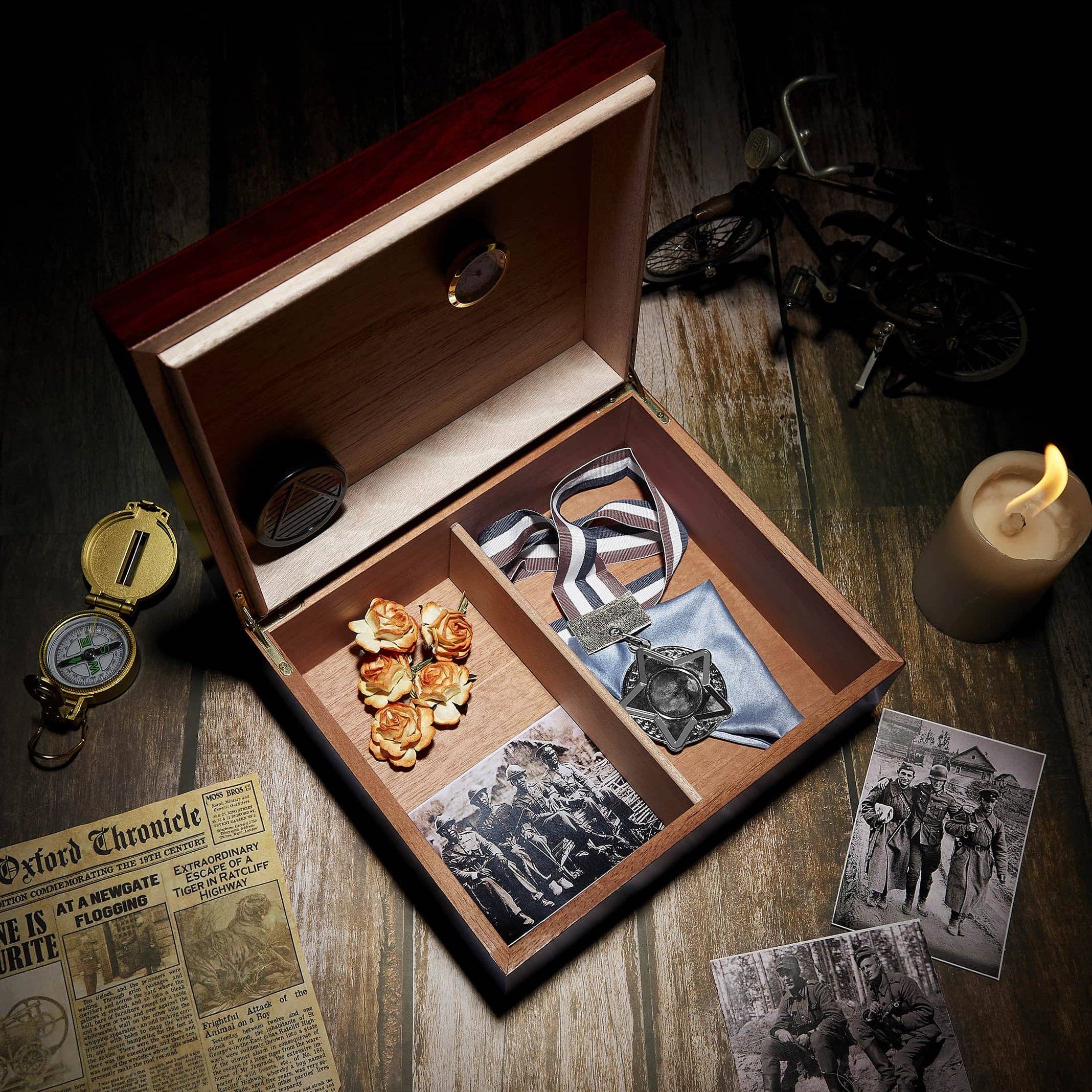 MakerFlo - Wholesale Decorative Box - Valet Box with Cedar Lining - Medium32