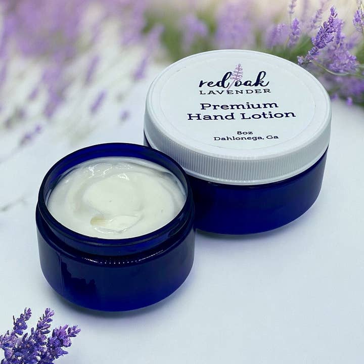 Premium Lavender Lotion for wholesale by Red Oak Lavender Farm LLC