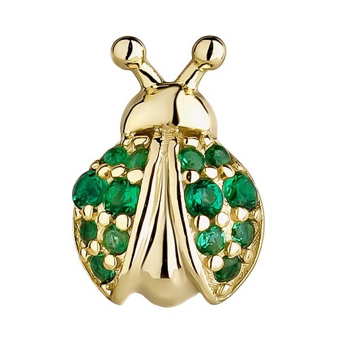 BOUCLE D'OREILLE PIERCING COCCINELLE pour la vente par EarCandy Jewelry