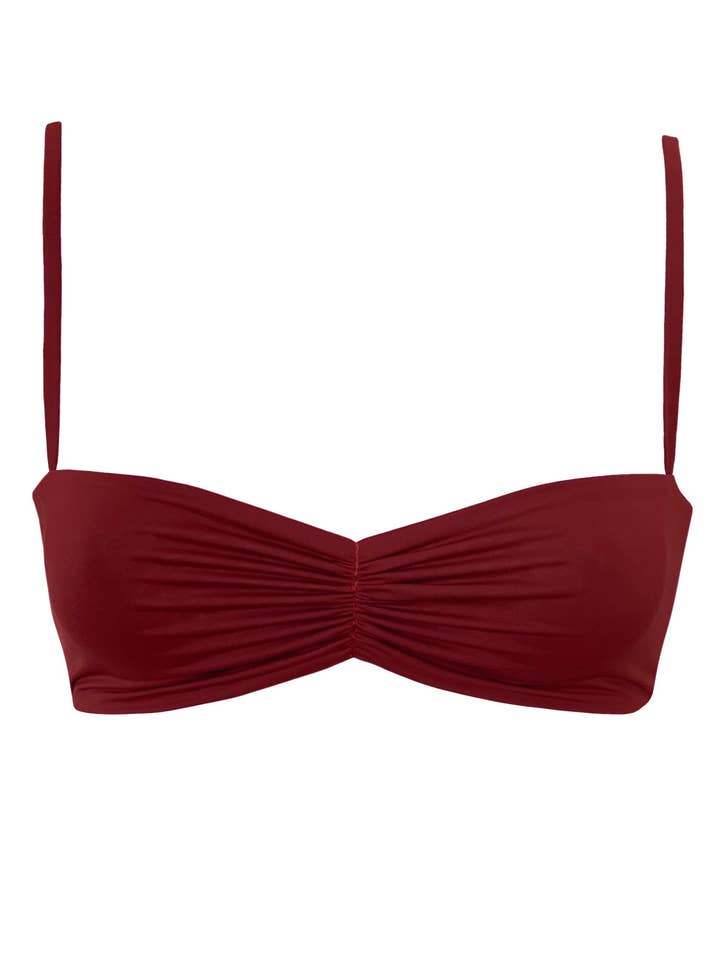 LAGOS TOP | BORDEAUX för wholesale av SLATE SWIM