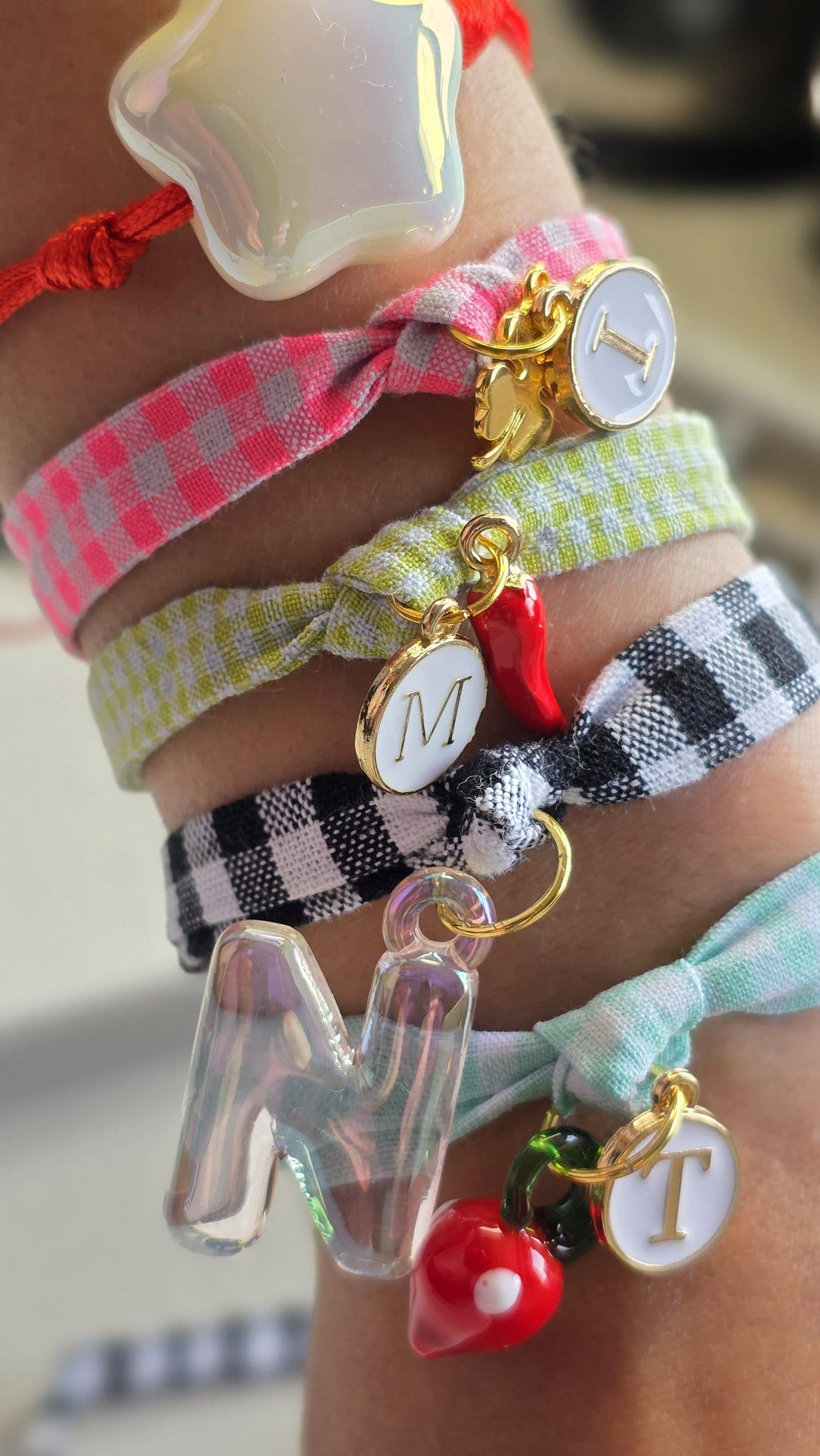 Staller - Wholesale Woven/Braided Bracelet - Customized Vichy Bracelets