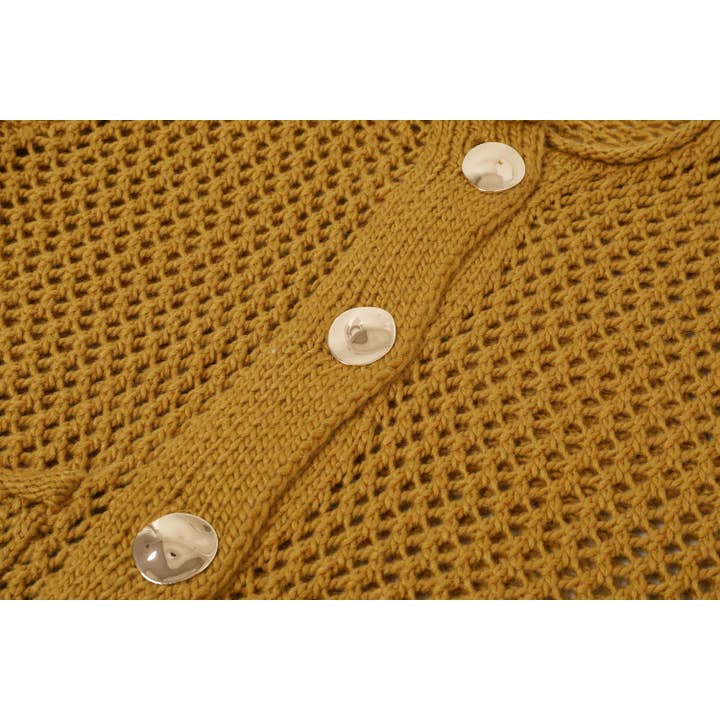 RIVIR - Wholesale Cardigan - Women's - Crochet Knit Cardigan With Pockets.cardigan7