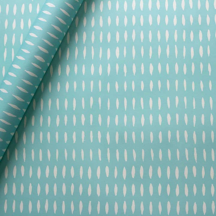 Patterned Paper Seed Aquamarine for wholesale by Cambridge Imprint