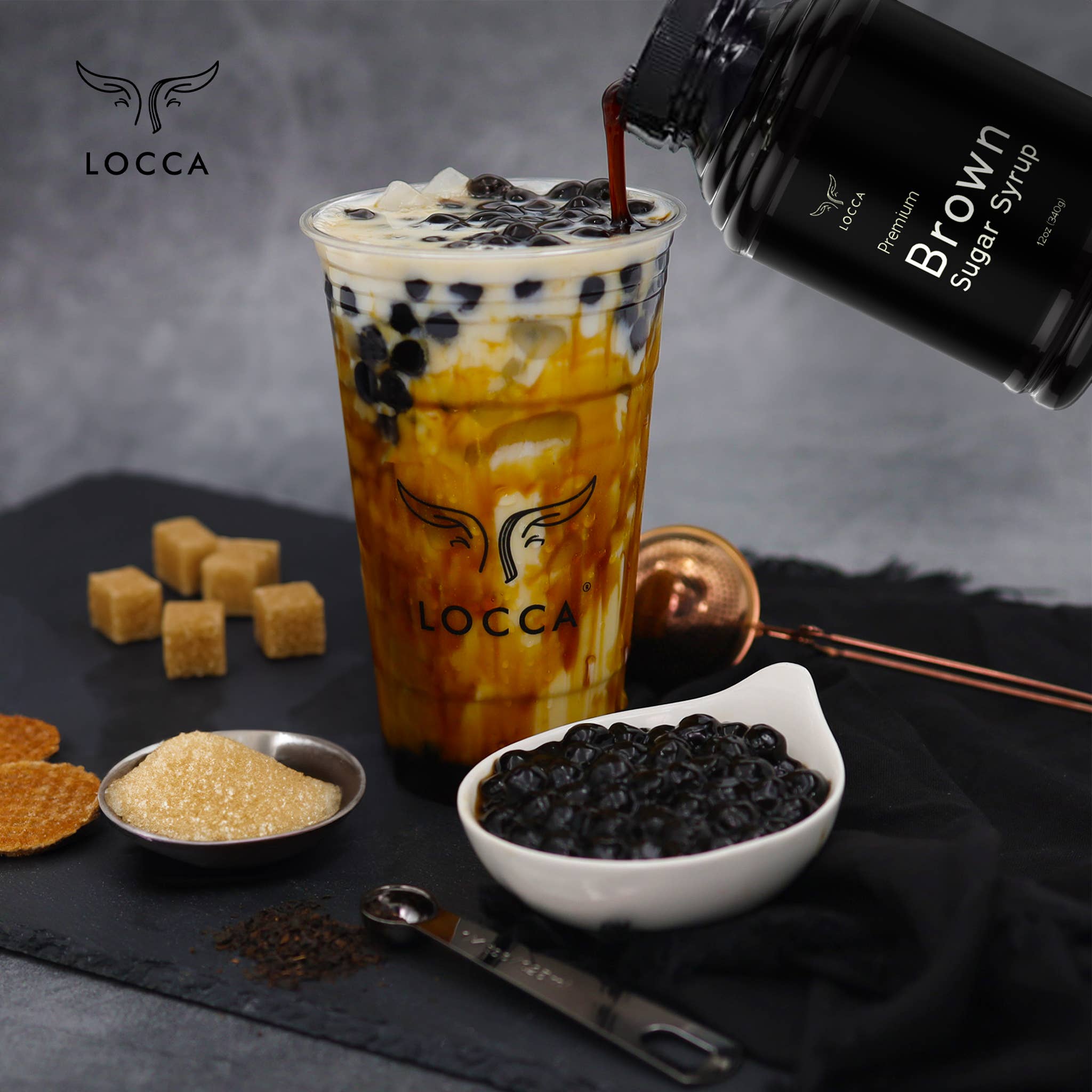 Locca - Wholesale Cocktail Mix/Syrup - Locca Brown Sugar Syrup3