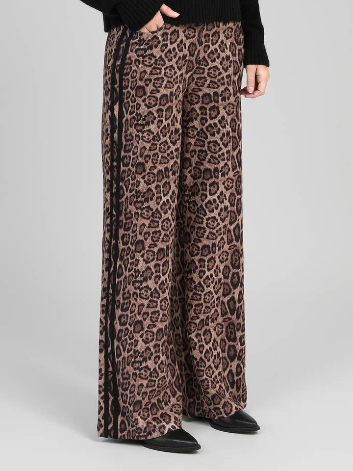 An'ge – Calças - Mulher por atacado – CALÇAS PERLEO preto4