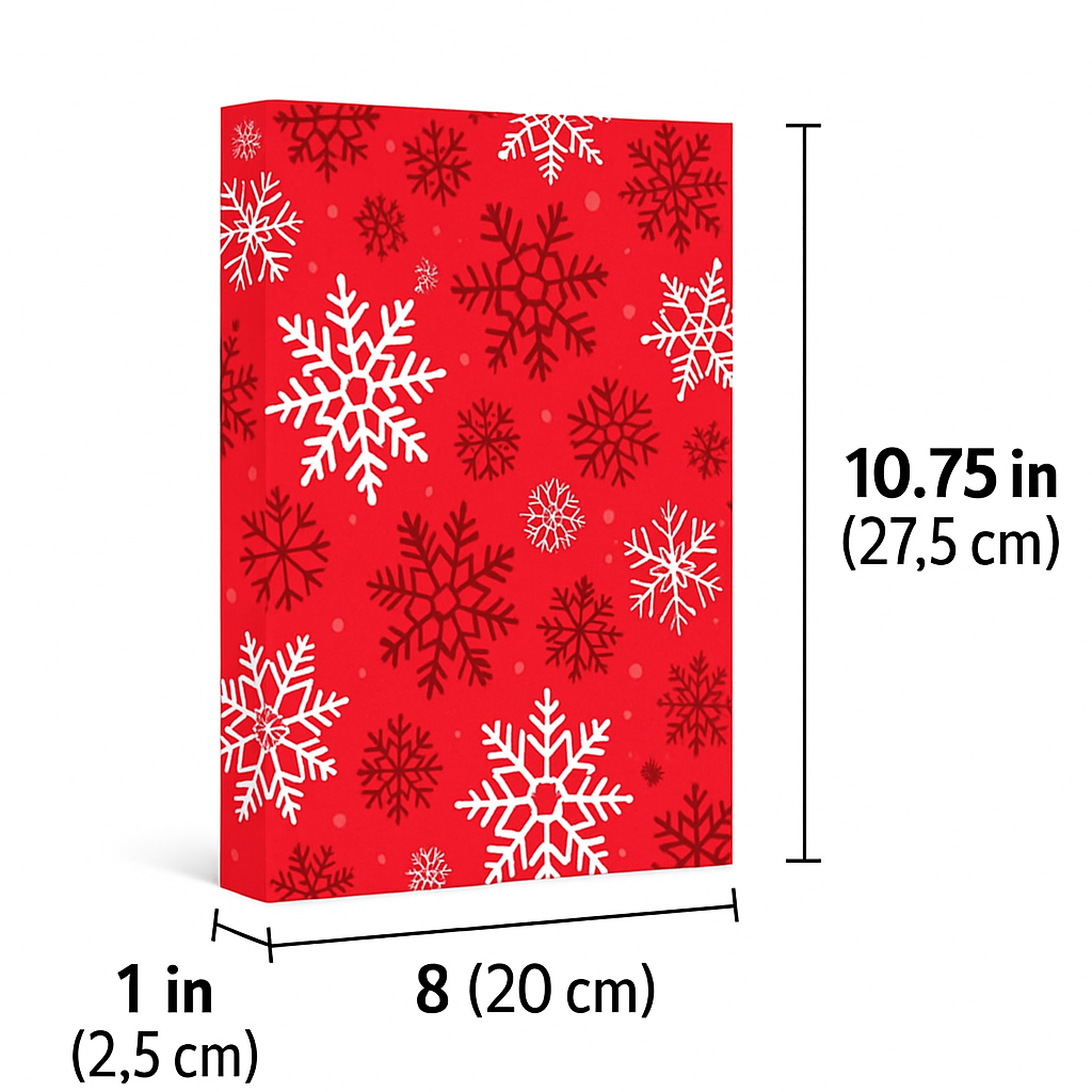 Angels Craft – wholesale Gift box – Christmas Gift Boxes – Medium 4ct, 8"x10.75"x1"2