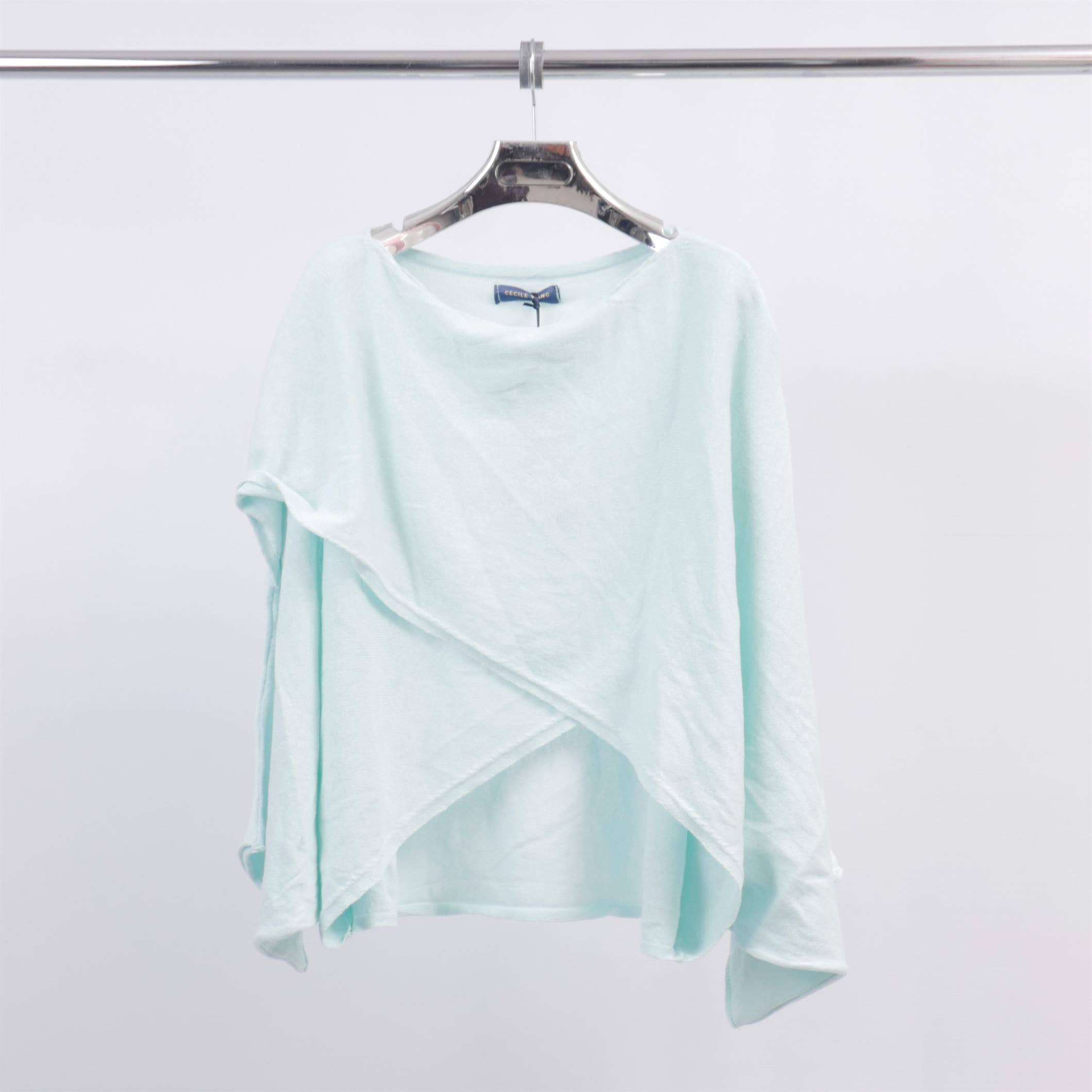 Cecile Wang – wholesale Knitted jumper – Women′s – Oversized cotton sweater DS231419