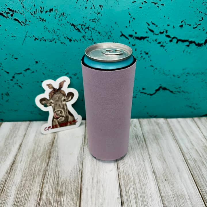 Crazy Heifers Wholesale - Wholesale Drink Huggers & Koozies - Neoprene Slim Can Coolers W/ Magnet-Solids9