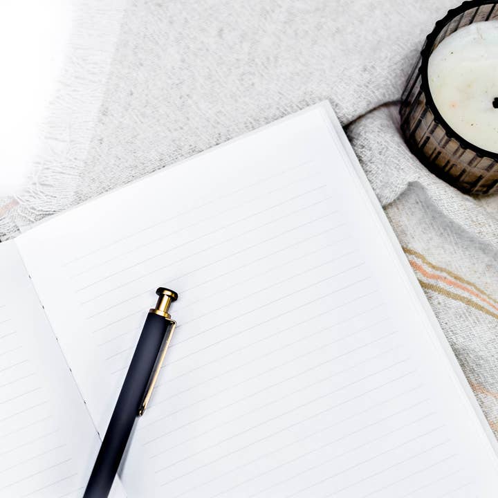 Duncan & Stone Paper Co. - Wholesale Dagboek/agenda - Blanco journal notitieboekje - harde kaft, plat neer te leggen10