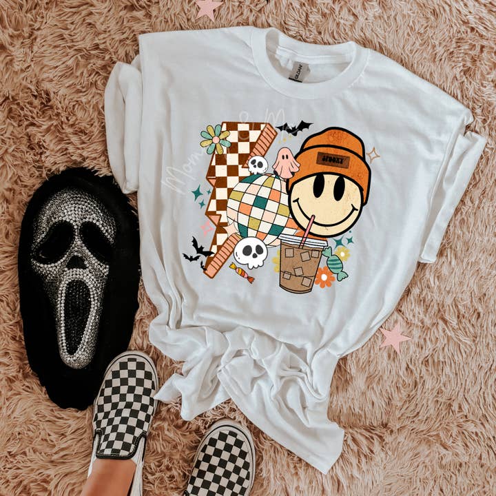 ÉPOCA RETRO ASSUSTADOR por atacado de Mommy & Me Boutique