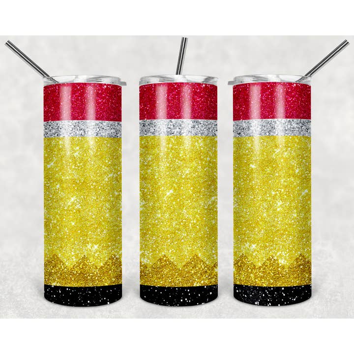 Pencil tumbler - Teacher tumbler for wholesale by Lake Shore To Main