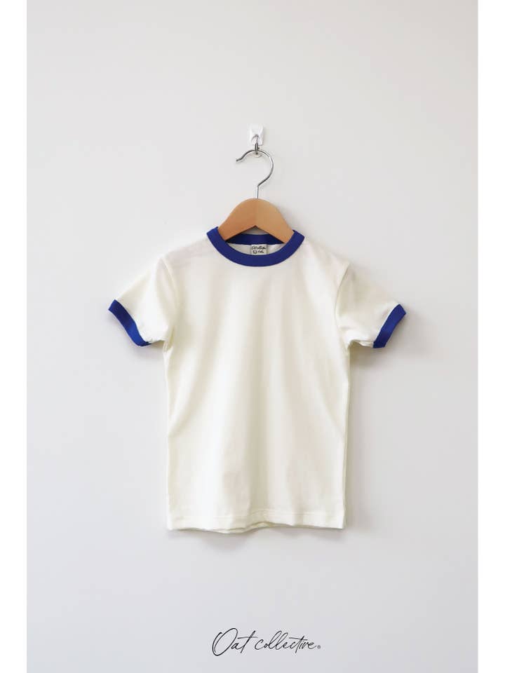 OAT COLLECTIVE - Wholesale Screen Printed T-Shirt - Kids - TODDLER RINGER PREMIUM BASIC Unisex Top10