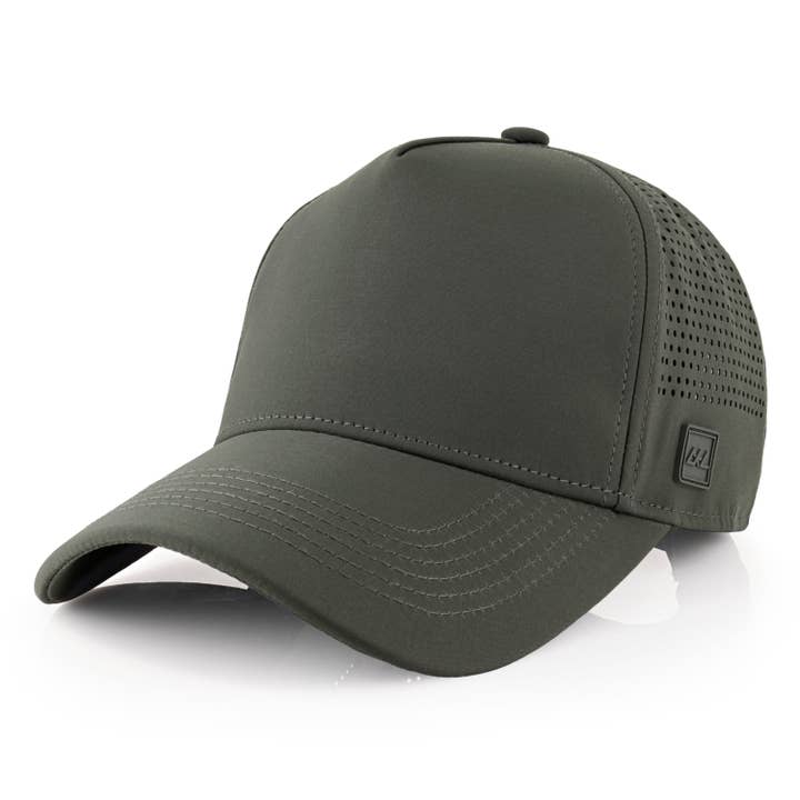 ChoKoLids - Wholesale Baseball Cap - Men's - CHOK.LIDS Plain Waterproof Performance Mesh High Profile Cap6