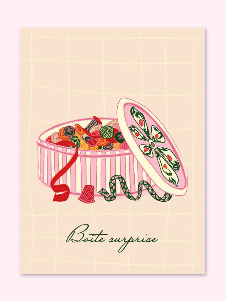 Nähkasten anzeigen 30x40 für den Großhandel von Julia Studio Graphique