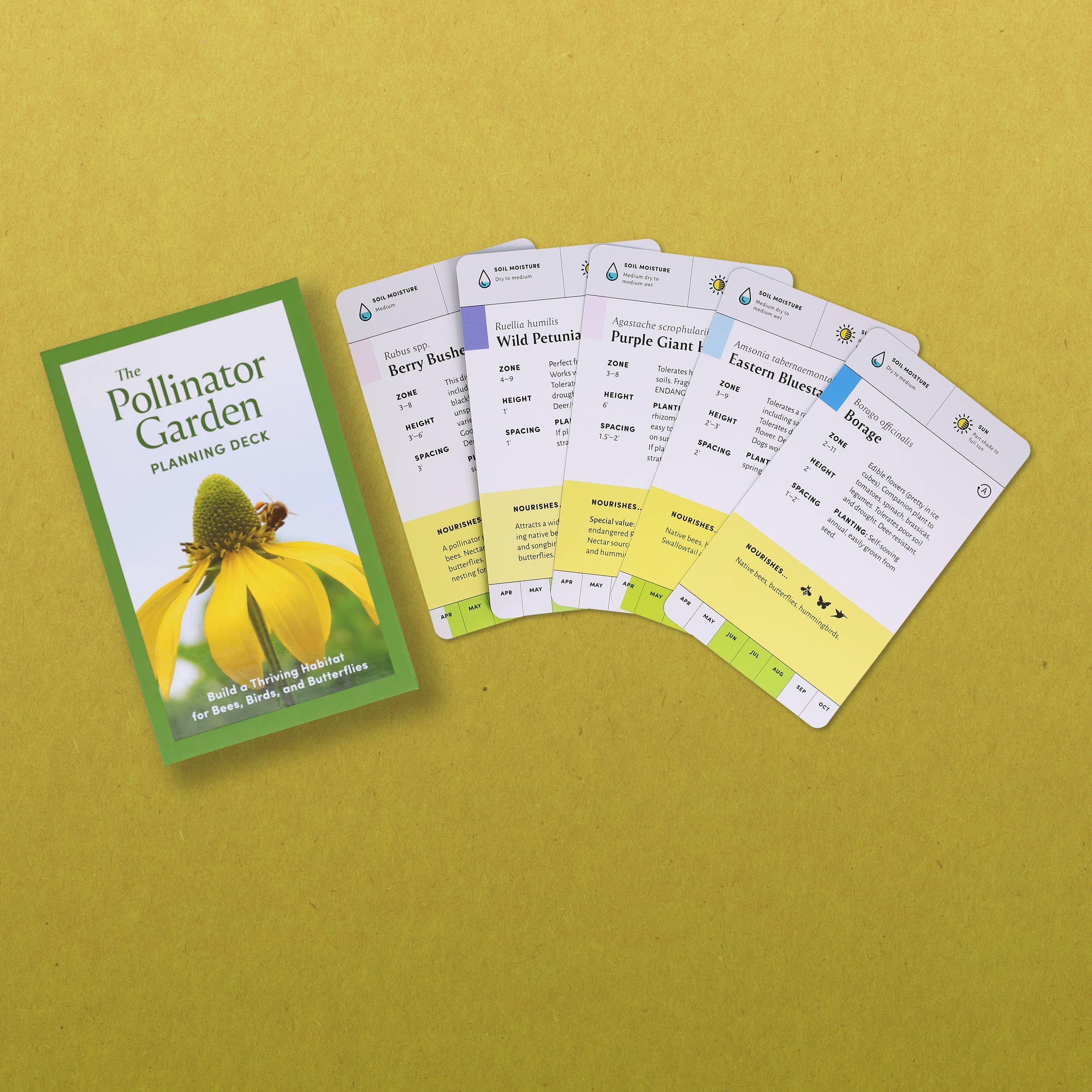 Chronicle Books - Wholesale Card Game - Pollinator Garden Planning Deck9