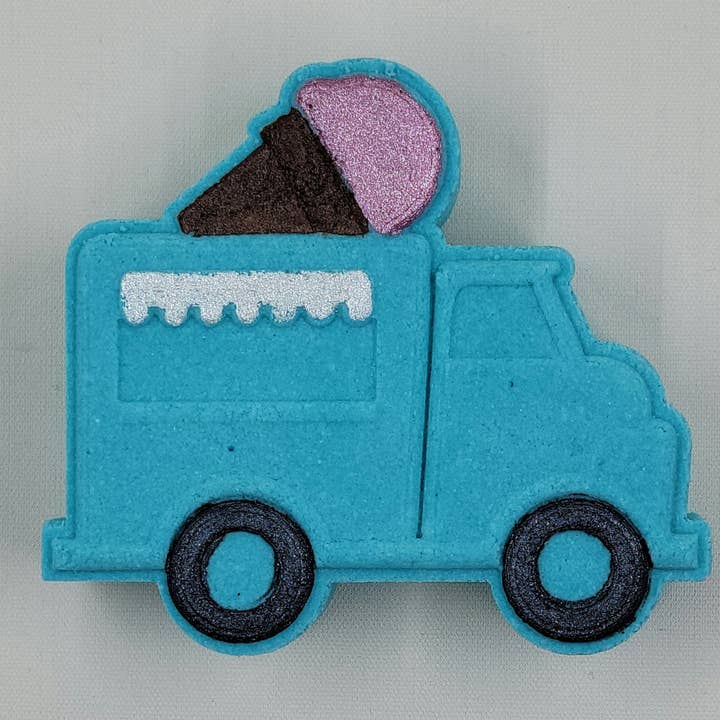 Ice Cream Truck Bath Bomb Scented In Cake Batter Ice Cream for wholesale by Fizz Bizz