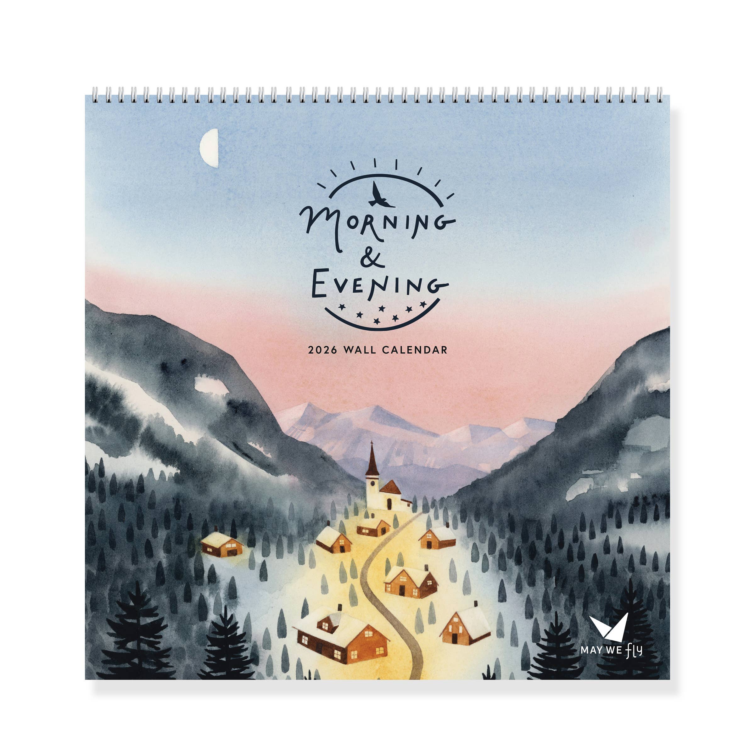 May We Fly - Wholesale Calendar - 2026 Morning + Evening Large Wall Calendar 0