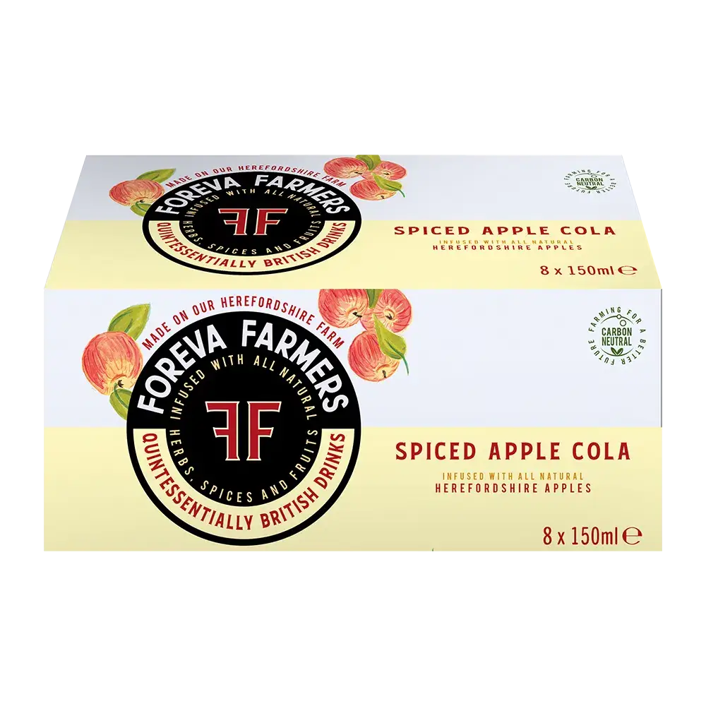 Foreva Farmers – wholesale Soda/carbonated drink – Spiced Apple Cola (150ml Can)2