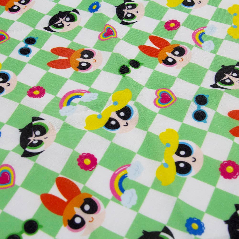 SASSY WOOF - Wholesale Pet Bandana - Dog - Dog Bandana - The Powerpuff Girls™ (Green)3