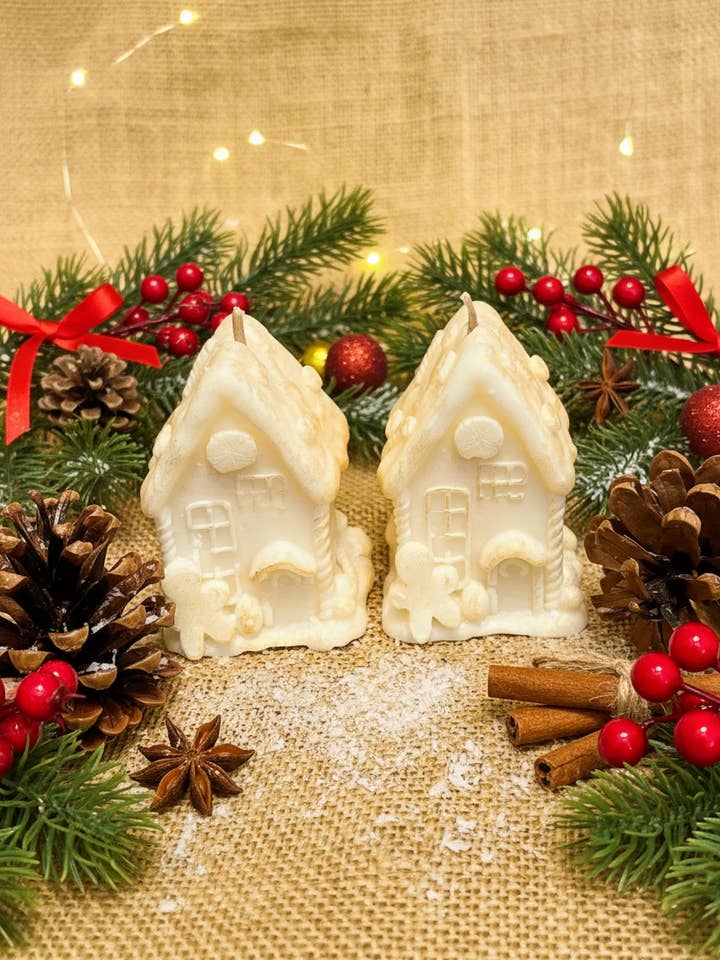 Vela de Casa de Gengibre por atacado de Kourage & co