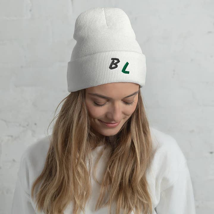 BL is for Board Life Cuffed Beanie for wholesale by Boardem
