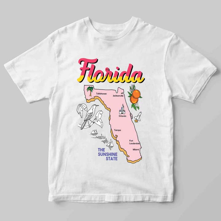 Florida State Graphic Tee för wholesale av Superr Sunday