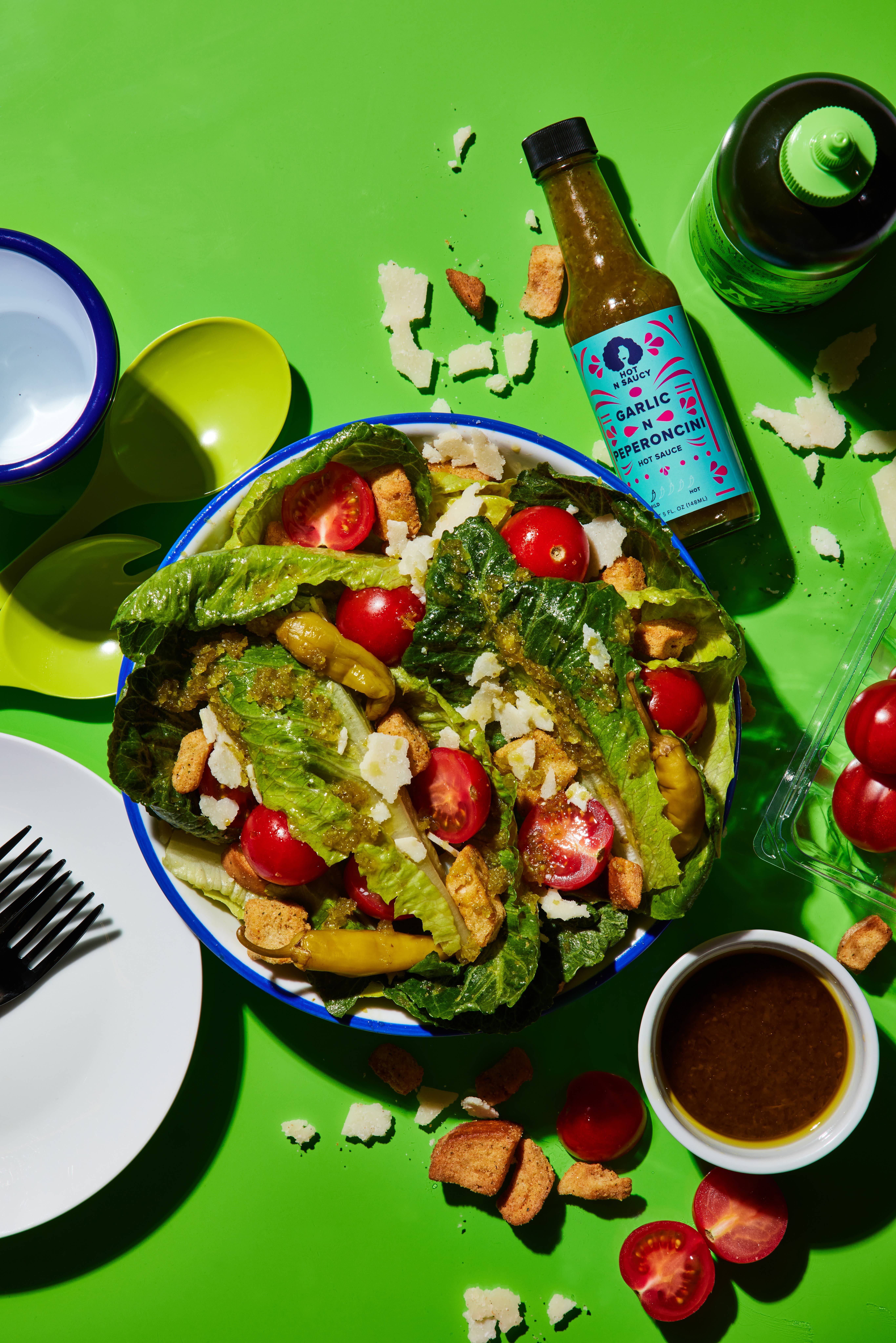 Hot N Saucy - Wholesale Hot Sauce - Garlic N Peperoncini2