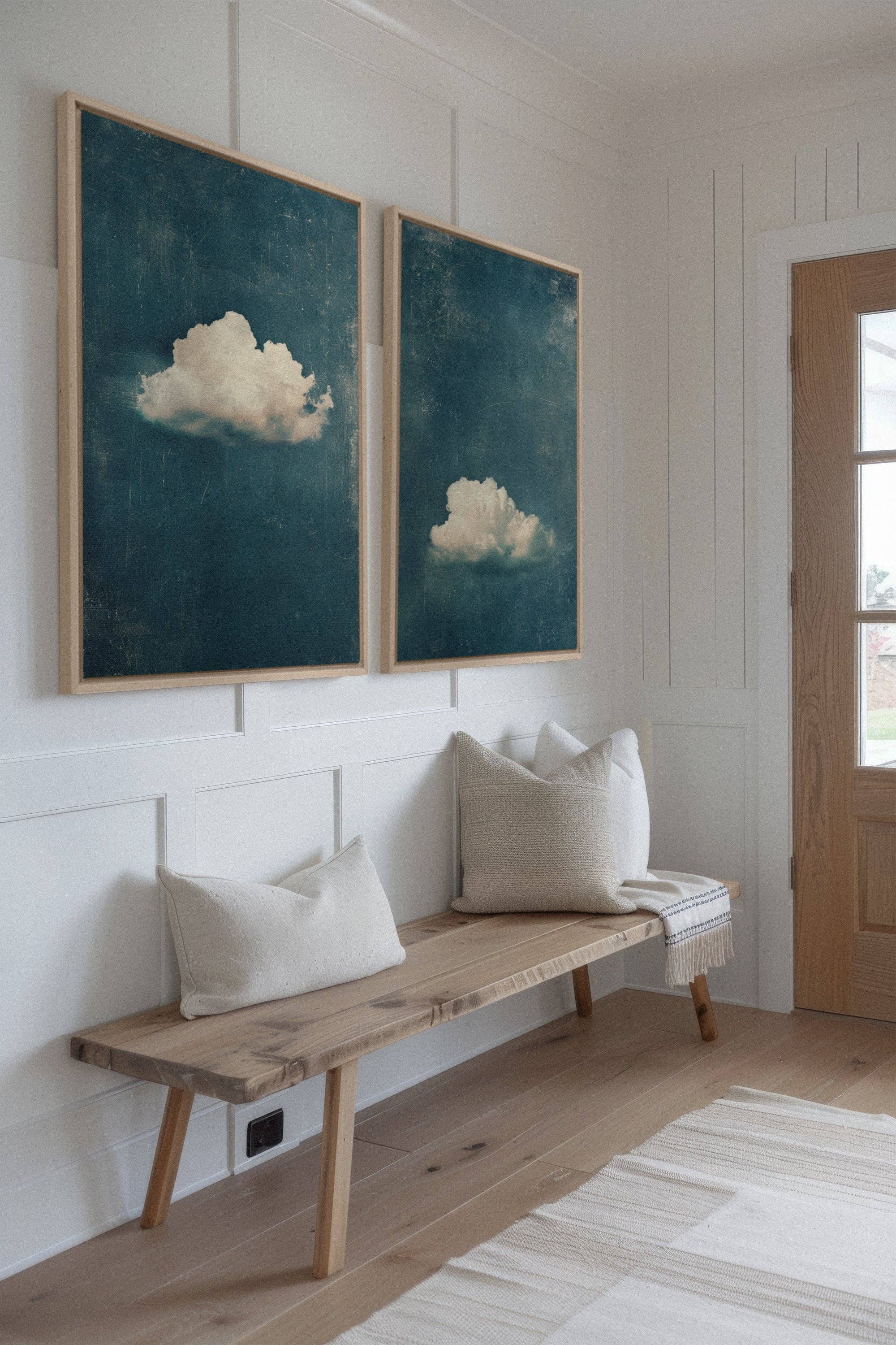 Oleka Canvas - Vente Set d'éléments de galerie photo - TWILIGHT BLUE SET, oeuvre sur toile imprimée7