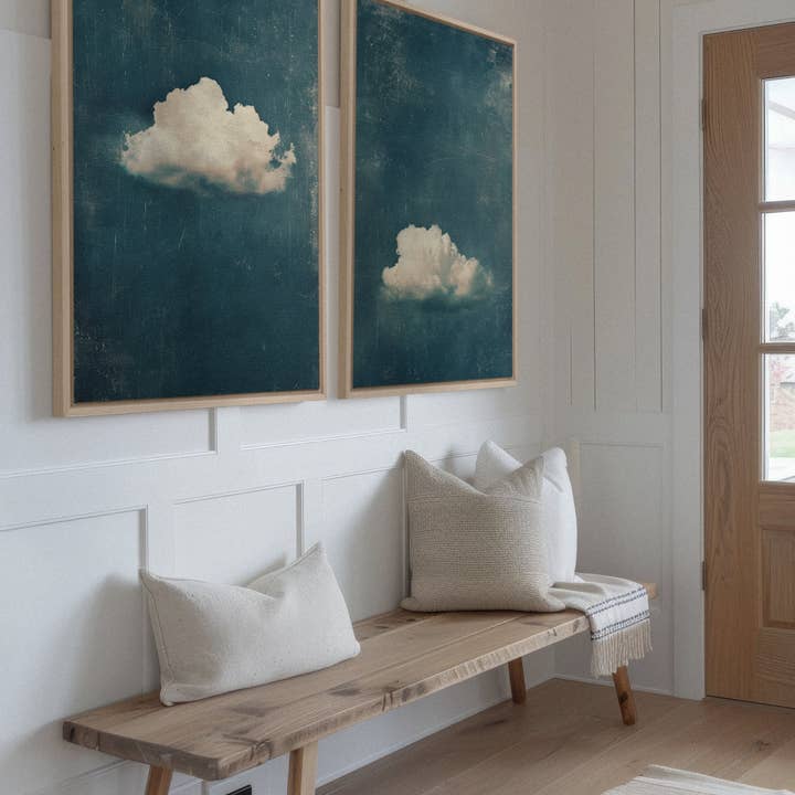 Oleka Canvas - Wholesale Gallery Wall Set - TWILIGHT BLUE SET, canvas wall art print7