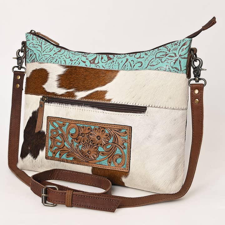 LS Western - Wholesale Crossbody Bag - Women's - KBG185 Crossbody Genuine Leather women bag western Bag