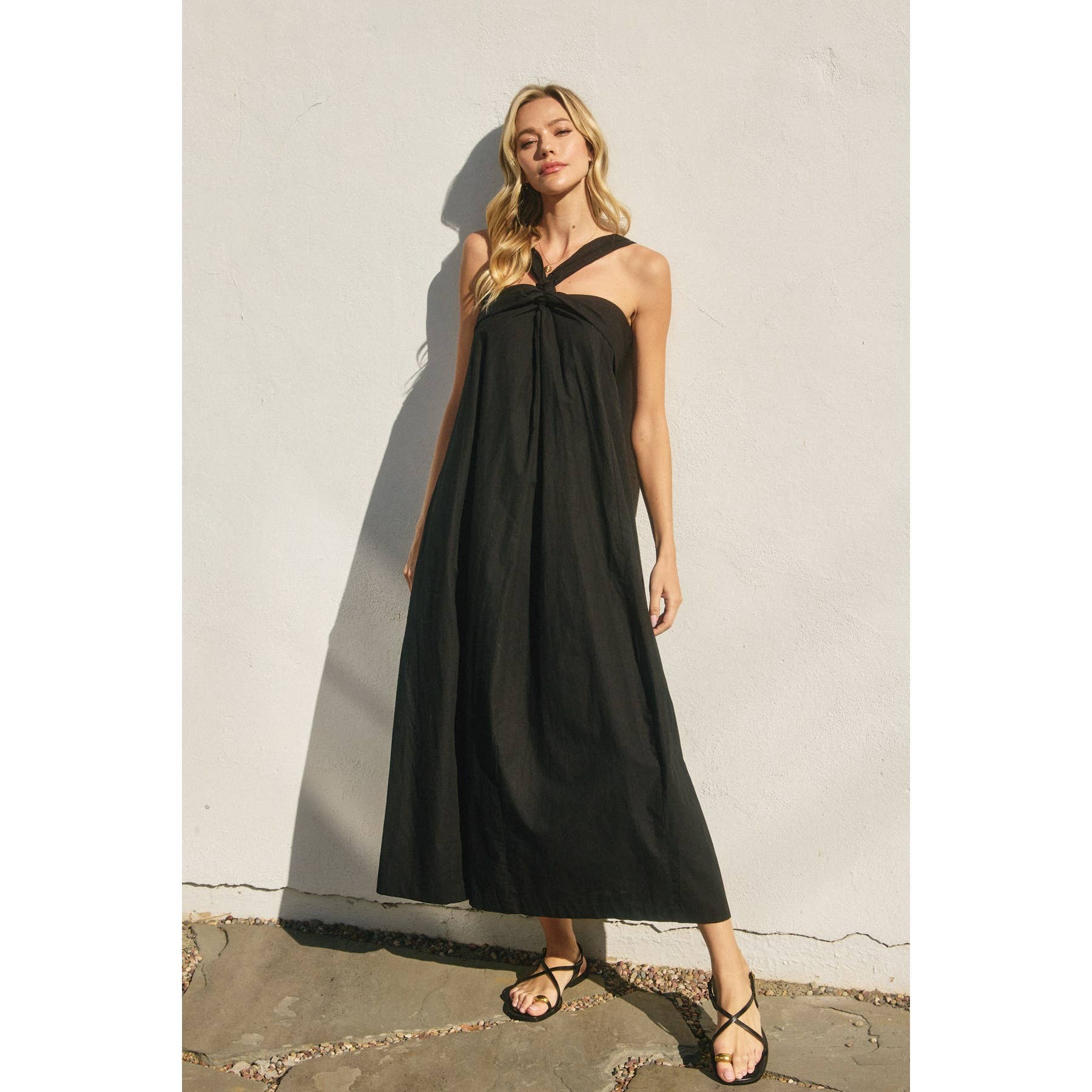 Dress Forum - Wholesale Dress - Women's - Cotton Halter Neck Maxi Dress15