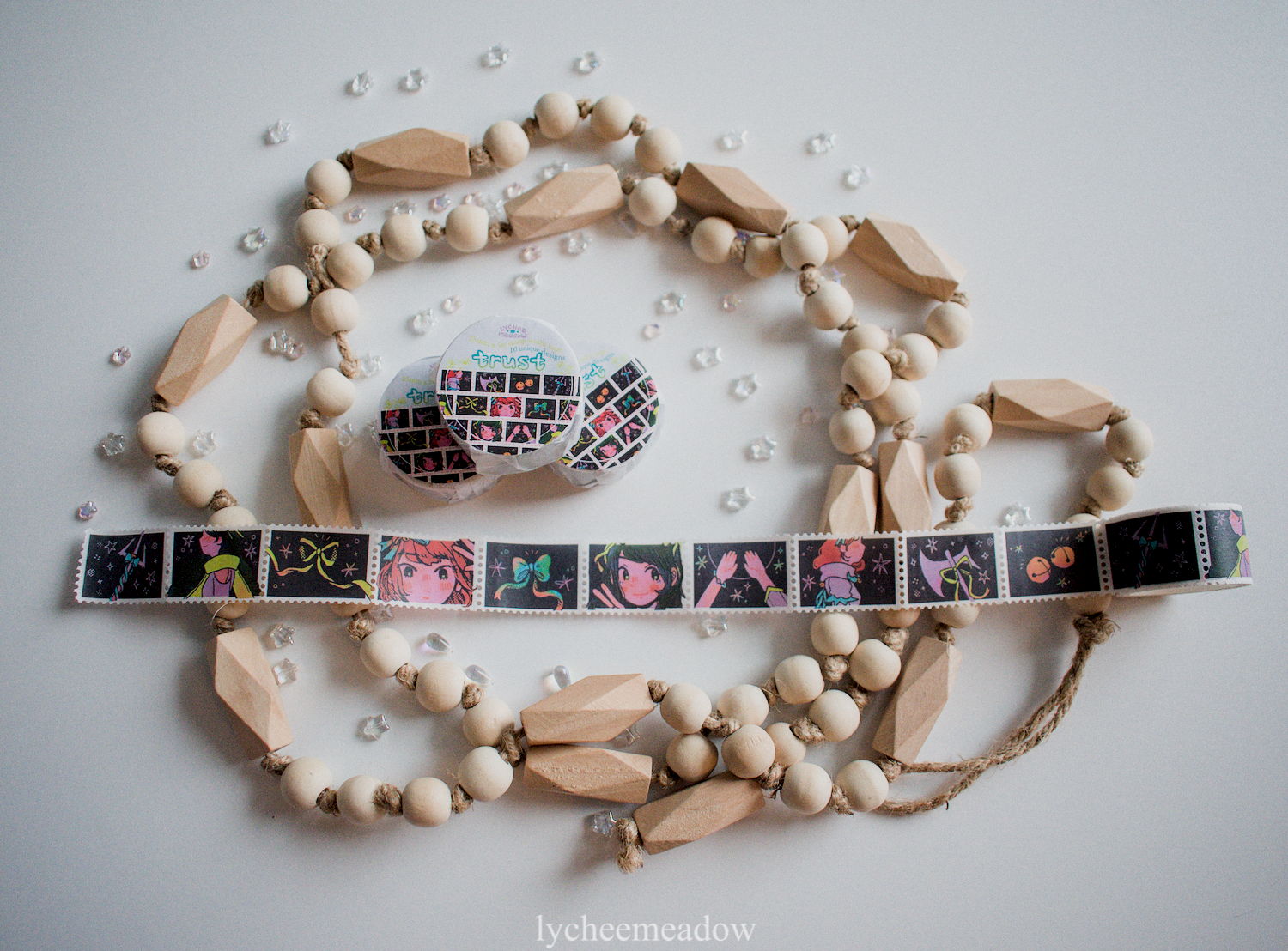 Lycheemeadow - Wholesale Washi Tape - Stamp Washi Tape (multiple designs)3