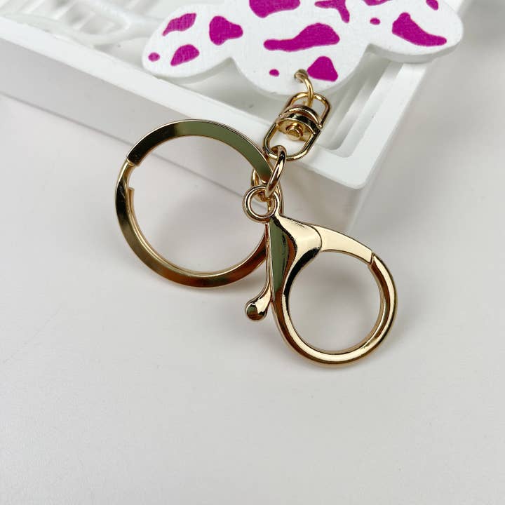 SoapElenGlen - Wholesale Keychain – Women's - Wooden bull head pendant keychain5