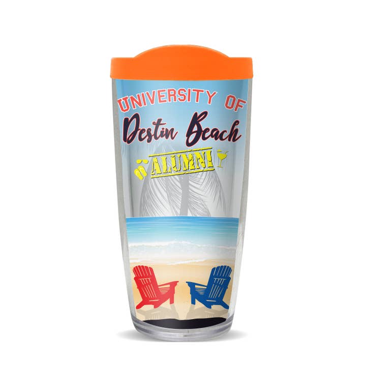 University of Destin Beach Tumbler for wholesale by FREEHEART