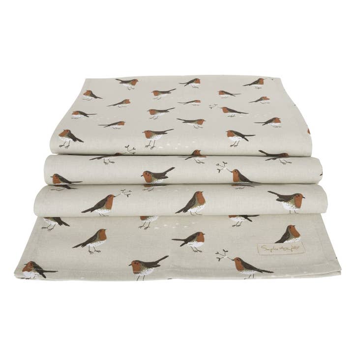 Robin Neutral Table Runner for wholesale by Sophie Allport