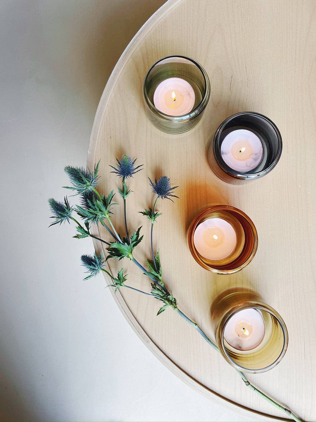 House of Roya Ltd – wholesale Jar/filled candle – Glaze Votive with Iridescent Finish5