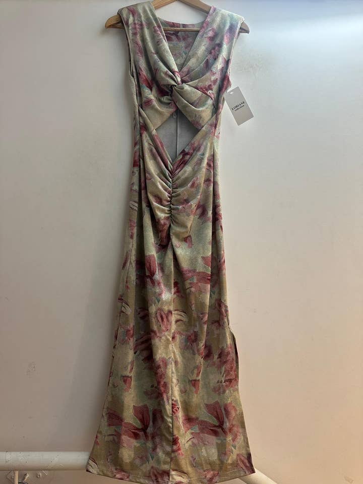 LORIANE – wholesale Dress – Women's – 10246R Printed long dress8