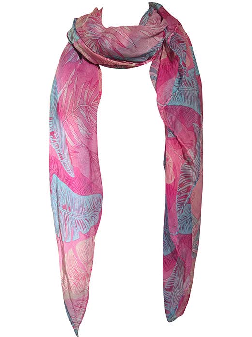 Tropisk bananbladsscarf (SS405H) för wholesale av J & X