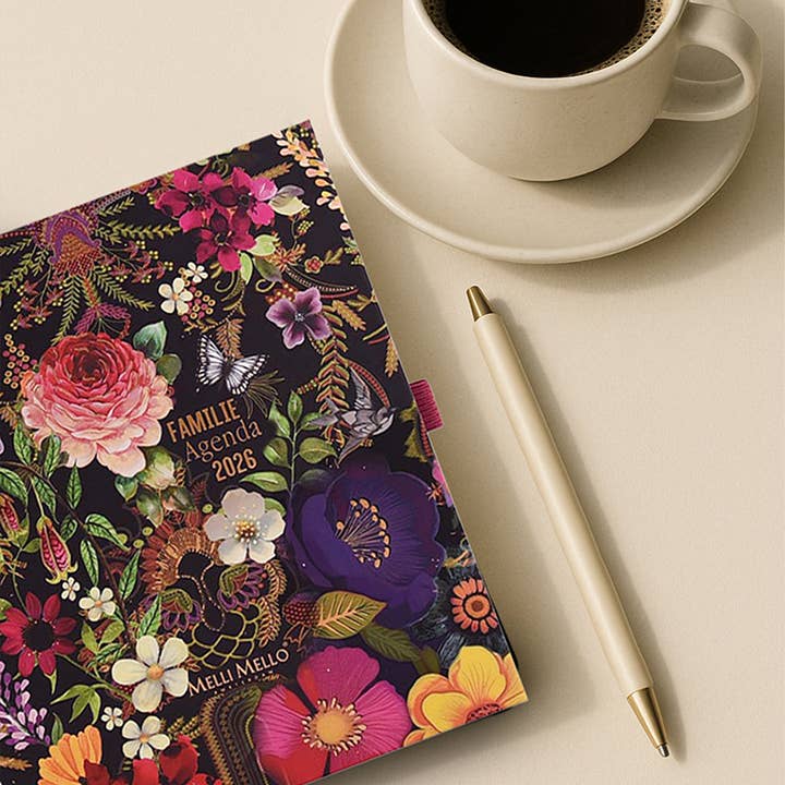 Melli Mello - Wholesale Planner - Melli Mello Jardin Exotique Familie Agenda 20263