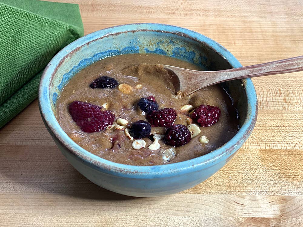 Amza Superfoods - Wholesale Breakfast Cereal - No-cook Tibetan Tsamba Breakfast Mix with Nuts & Dates2