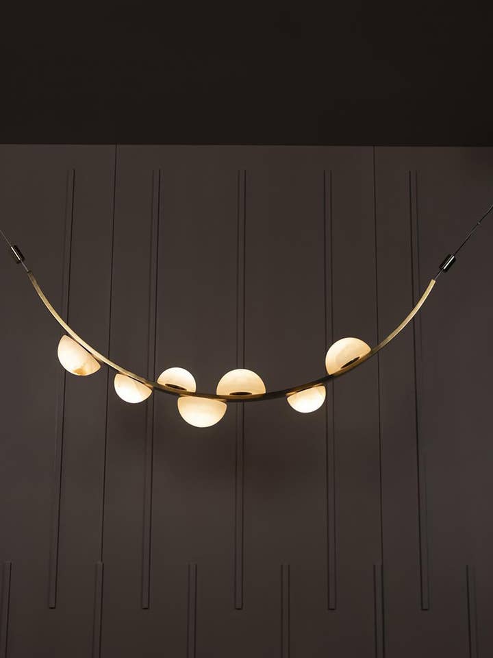 Khartoum Marble Antique Chandelier 130 Cm for wholesale by HEKA LIGHTING & TRADING LTD