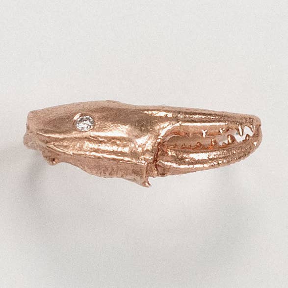 Copia di ANELLO CLAW CURVE GOLD BW per la vendita all'ingrosso da parte di Grace Gow